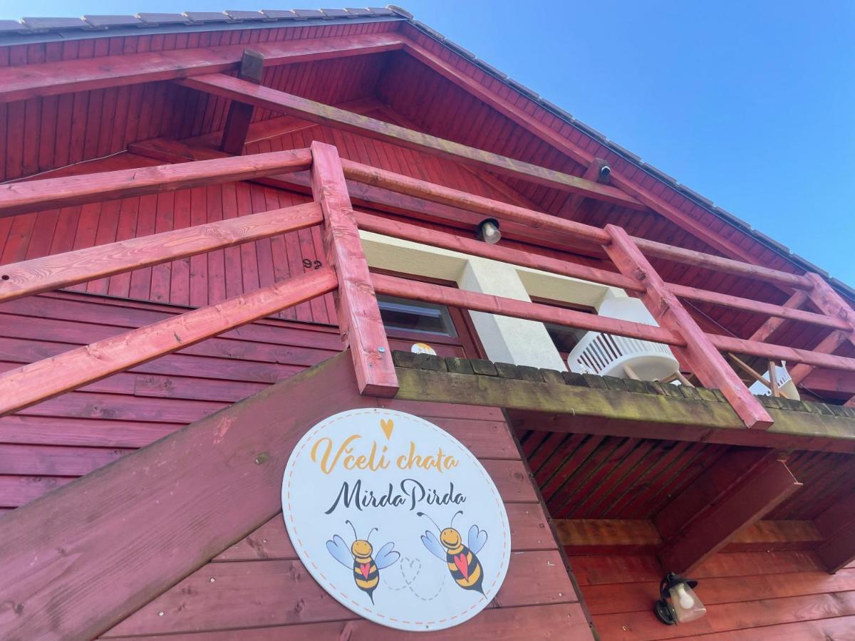 Včelí chata Mirda Pirda Dolní Moravice Exterior foto